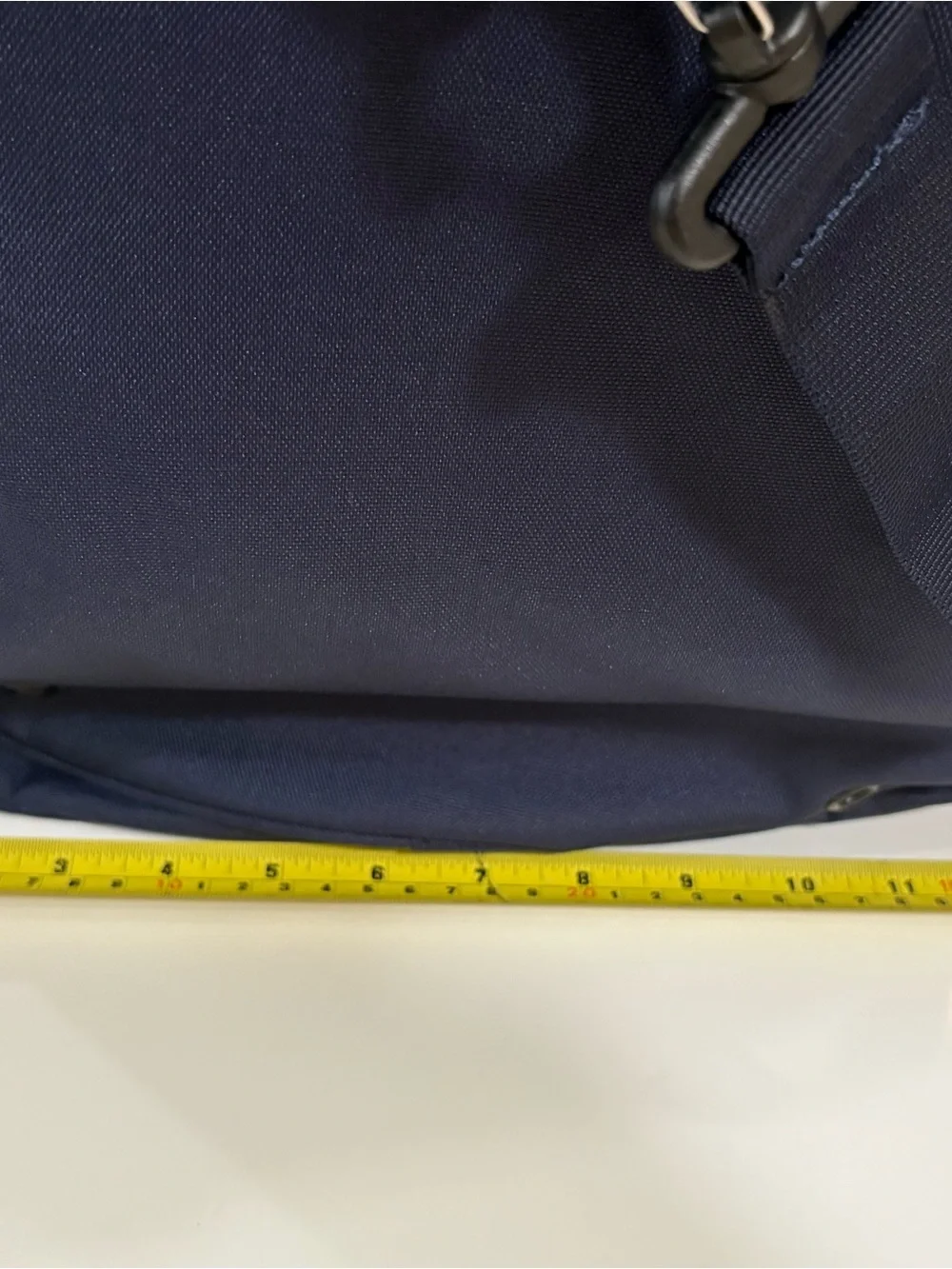 Bella Russo Navy Travel Duffel Bag with Front Pockets | 20”
